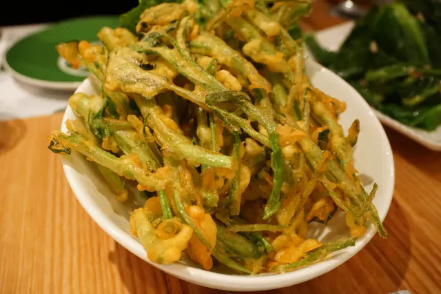 炸通菜
