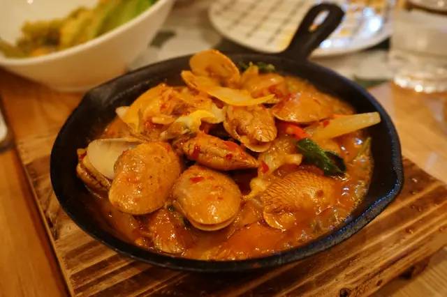 香葉炒花甲