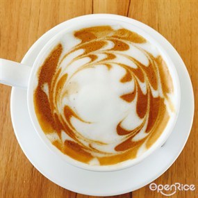 Caffe Latte - 觀塘的Lava Java 咖啡西餐廳