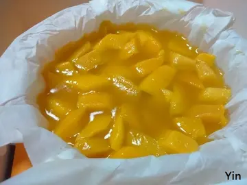 香芒溶心芝士蛋糕