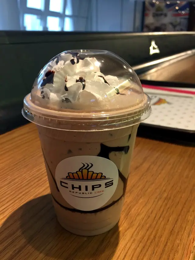 PB chocolate banana milkshake