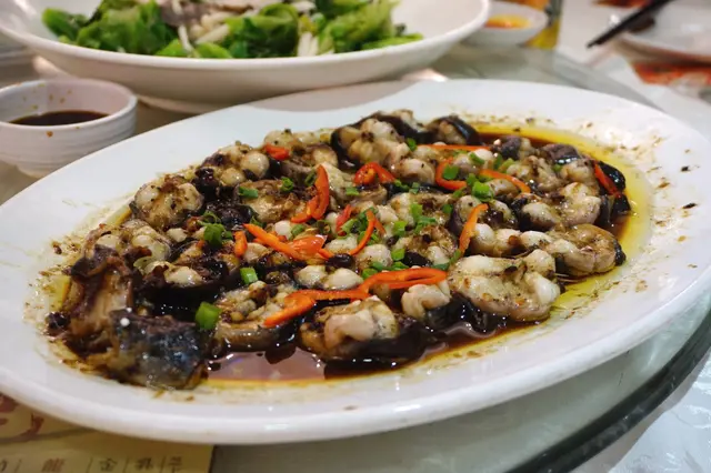 陳皮豉汁蒸大鱔