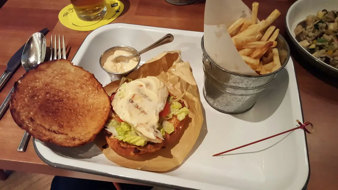 likes             likes           swordfish burger