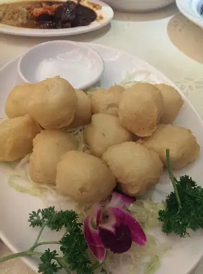 炸蜜瓜奶
