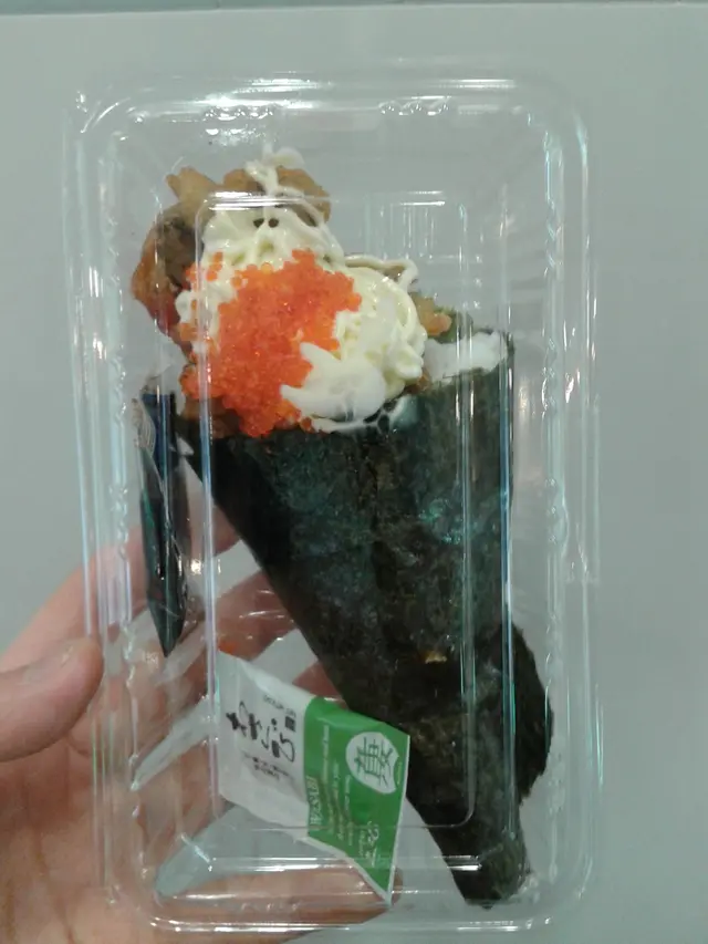 炸軟殼蟹手卷