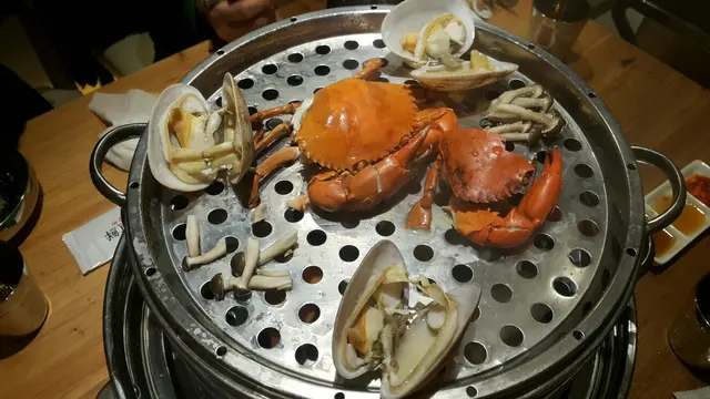 沙巴肉蟹、大蚌(第六層)