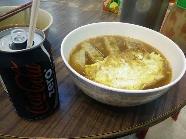 煎魚餅菜甫煎蛋米粉