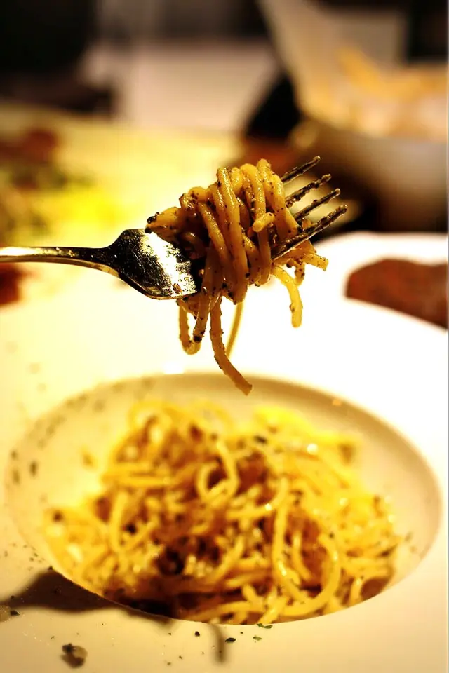 黑松露蘑菇意粉($61)