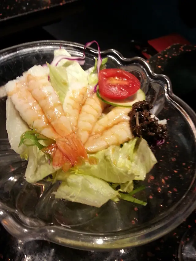 黑松露鮮蝦沙律