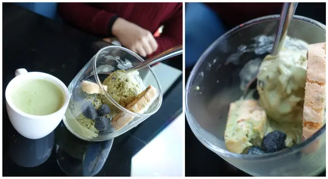 Affogato (Green Tea Latte)