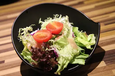 新鮮有機野菜沙律