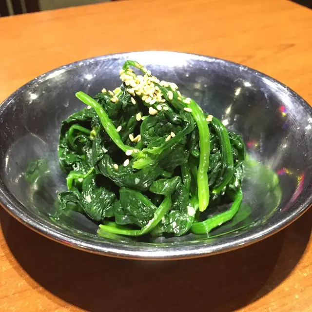 前菜Spinach