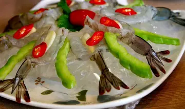 生蝦刺身