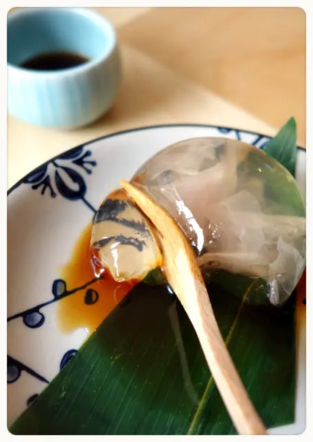 啫喱入口滑溜, 更散發淡淡的櫻花香味