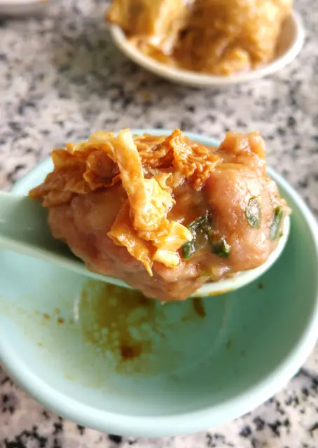 最喜歡吃山竹牛肉下面吸滿了喼汁及牛肉汁的腐竹皮