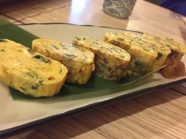 海草白飯魚子煎蛋