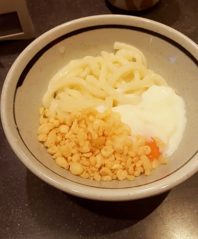 日本溫泉玉子烏冬 (溫)