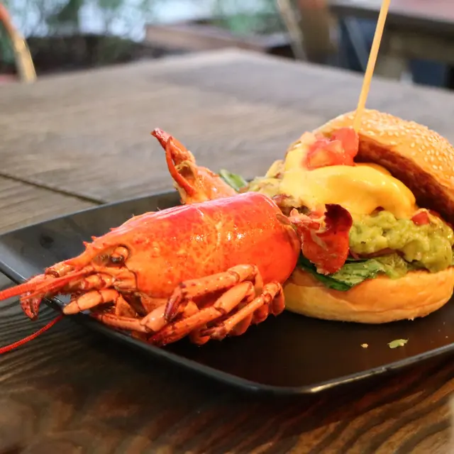 龍蝦漢堡