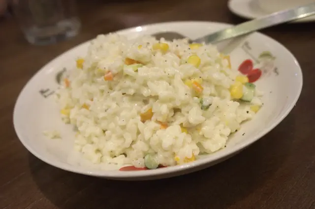 鮮菌雜菜燴飯(忌廉汁)