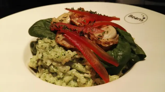 帆立貝risotto