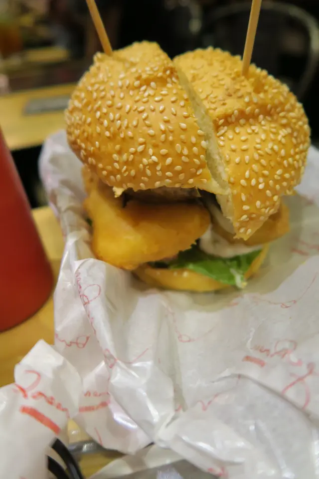 大烤菇鱈魚柳漢保