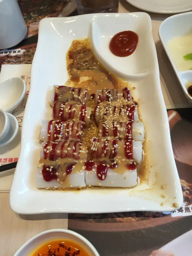 混合花生和甜醬,份外滋味