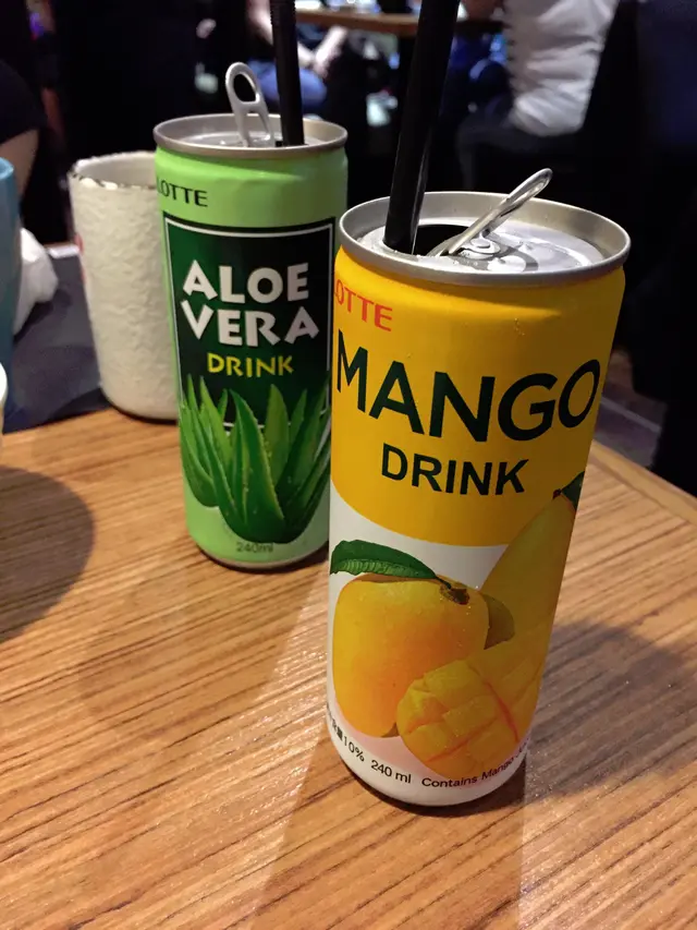 芒果汁及蘆薈樂