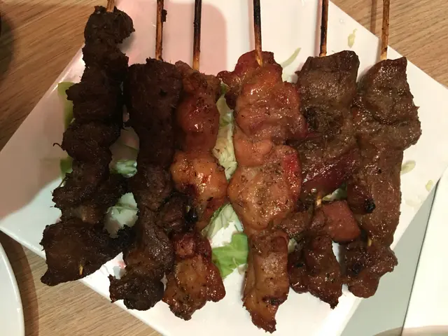 雞肉牛肉豬肉串燒