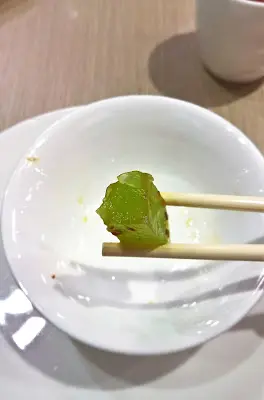 加上川味醬油令口腔有點麻麻辣辣的感覺(辣味點到即止)