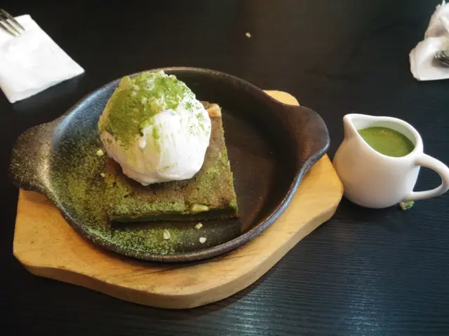 Sizzling Matcha Brownie