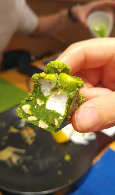 估不到中村的抹茶朱古力和焙茶朱古力同樣好味