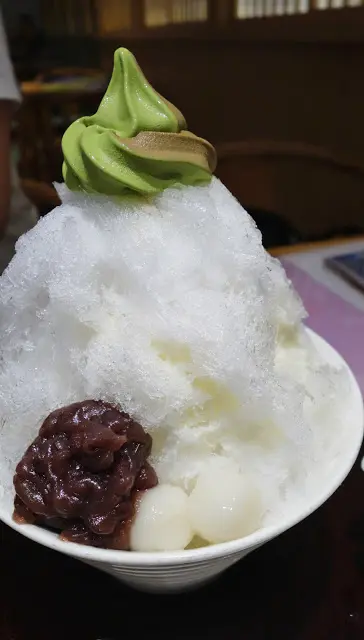 抹茶, 黑糖蜜刨冰