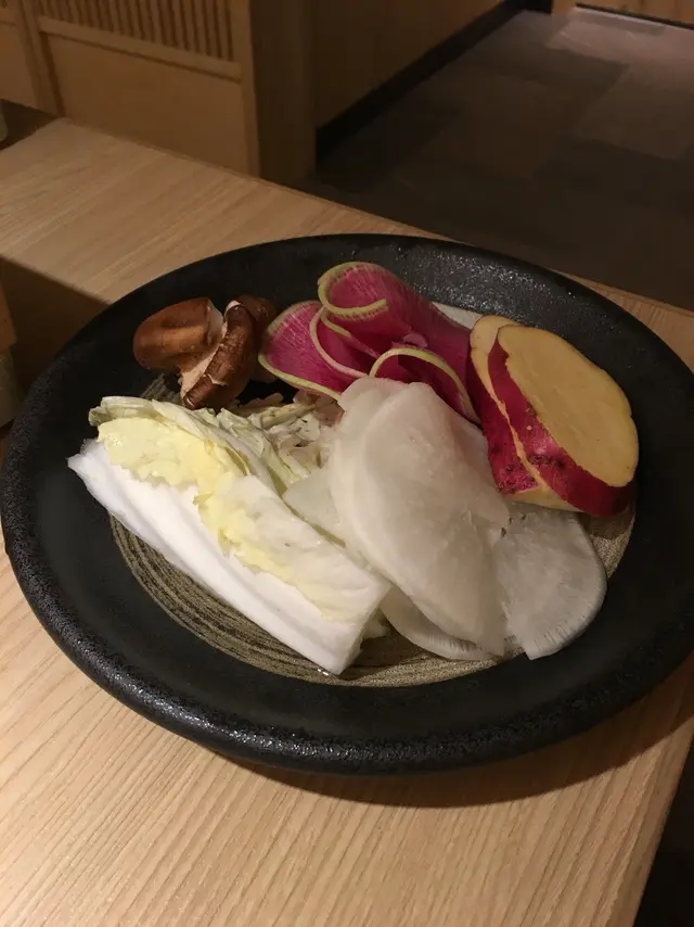 旺菜冬菇、紅心蘿蔔、蘿蔔、金時蕃薯