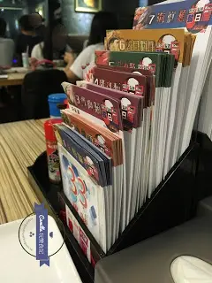 店内环境及放题纸