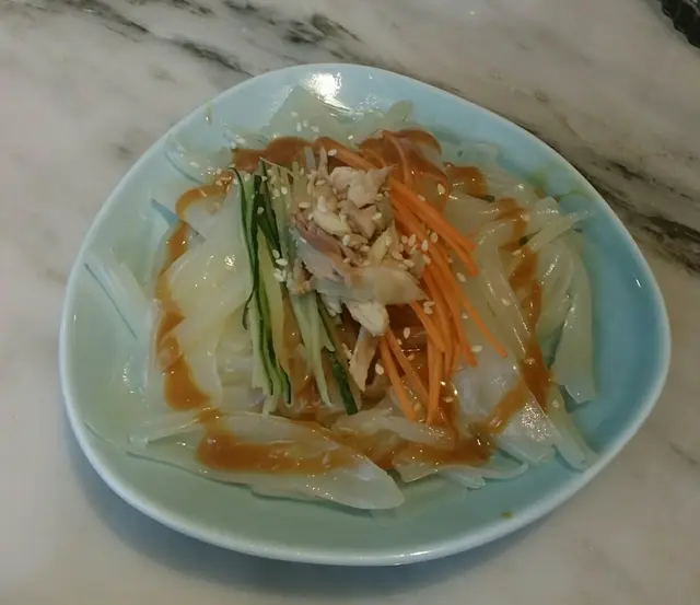 雞絲粉皮，好味!