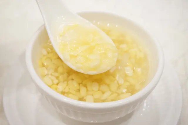 馬蹄片不多但清脆爽甜,顆顆綠豆仁澎湃得很