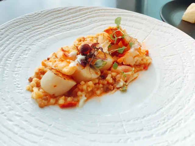 小龍蝦肉 ，帶子，意大利粉粒