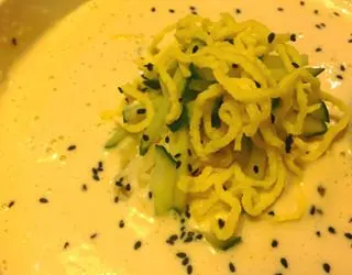 夏季限定凍豆漿麵