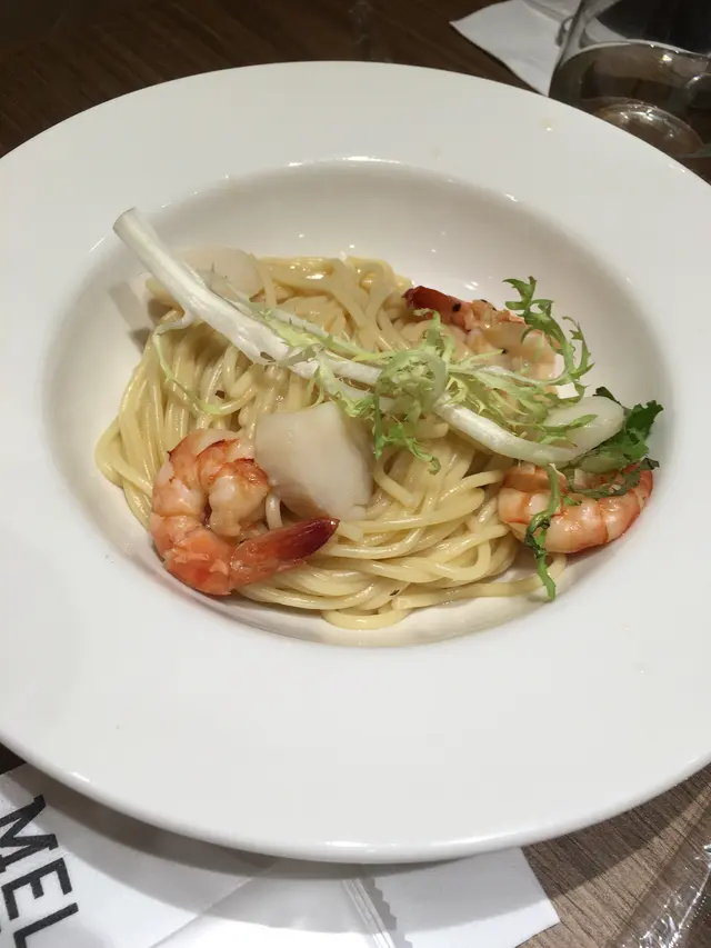 龍蝦汁大蝦帶子意粉