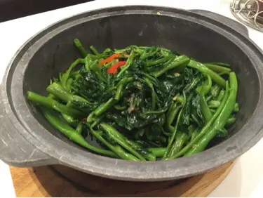 生啫通菜煲