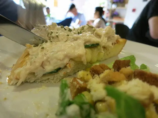 蟹肉芝士厚吐司