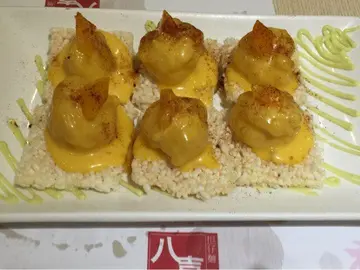 芒芥汁明虾球