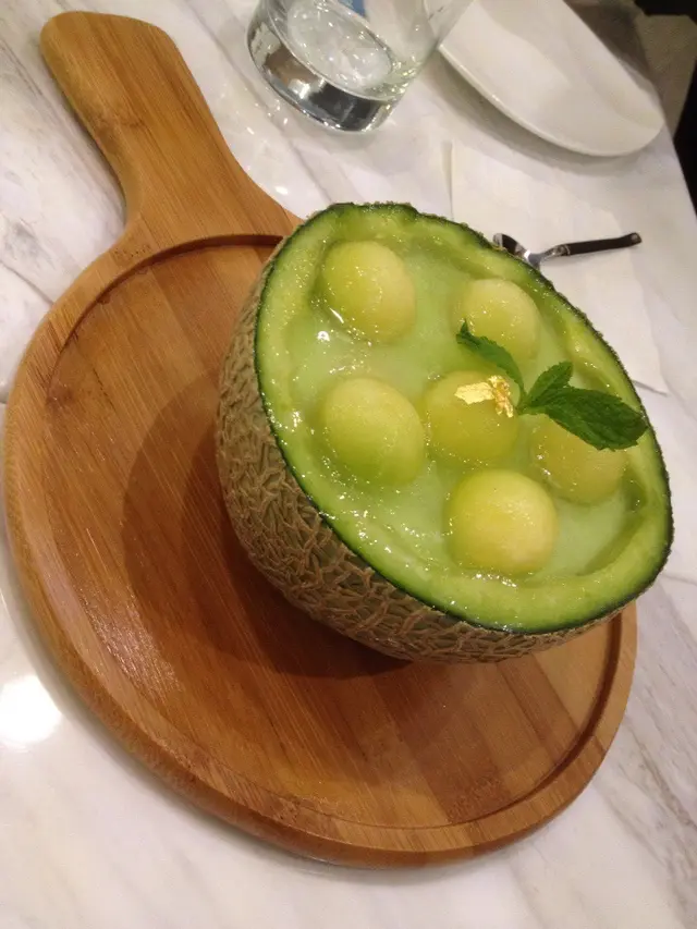 季節限定。蜜瓜三重奏