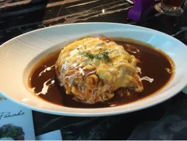 日式燒汁蛋包飯