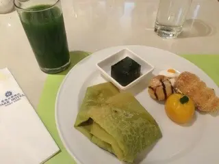 綠茶pancake和南瓜