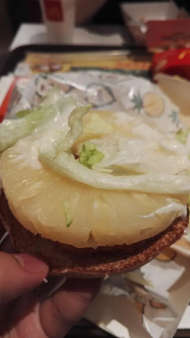 菠蘿滋味蝦堡