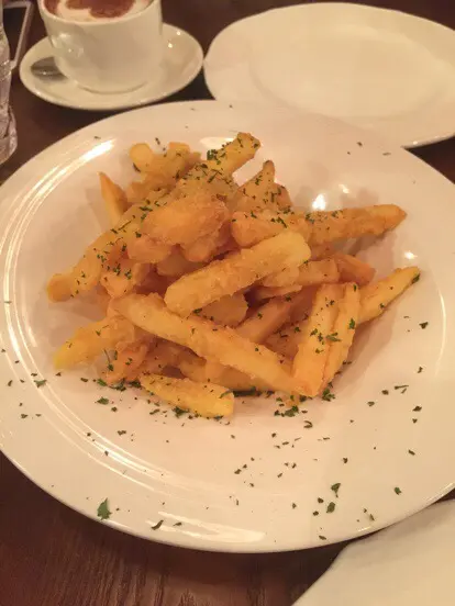 薯條好有蛋黃味