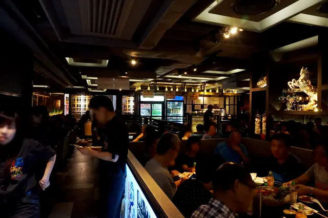 7:00pm時嘅入座情況