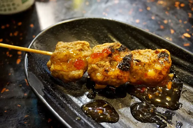燒牛餅串