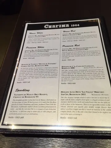 new menu